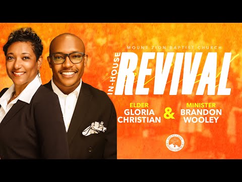 In-House Revival 2023 | Part 2: Elder Gloria Christian and Minister Brandon Wooley