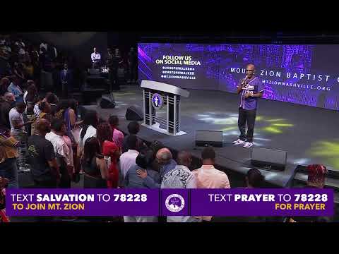 07/30/23 THINGS ARE ABOUT TO CHANGE ft. Bishop Darryl S. Brister | Mount Zion Live Worship