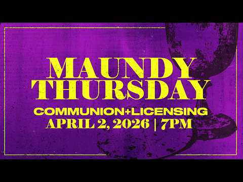 April 2nd, 2026 – Maundy Thursday Worship Service | Ebenezer Baptist Church, Atlanta GA