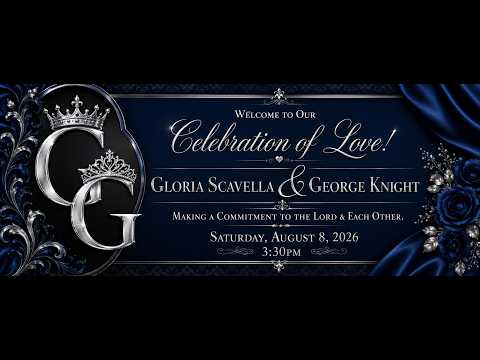 PEACE MBC LIVESTREAM – 8/8/26 Celebration of Love (George Knight & Gloria Scavella)