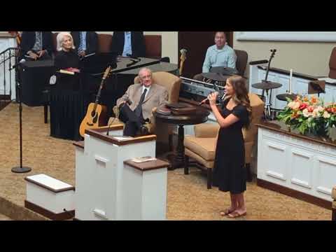 SPIRIT FILLED SOLOIST SINGS HOW GREAT THOU ART FIRST FREE WILL BAPTIST CHURCH SEFFNER FL MAY 4 2025